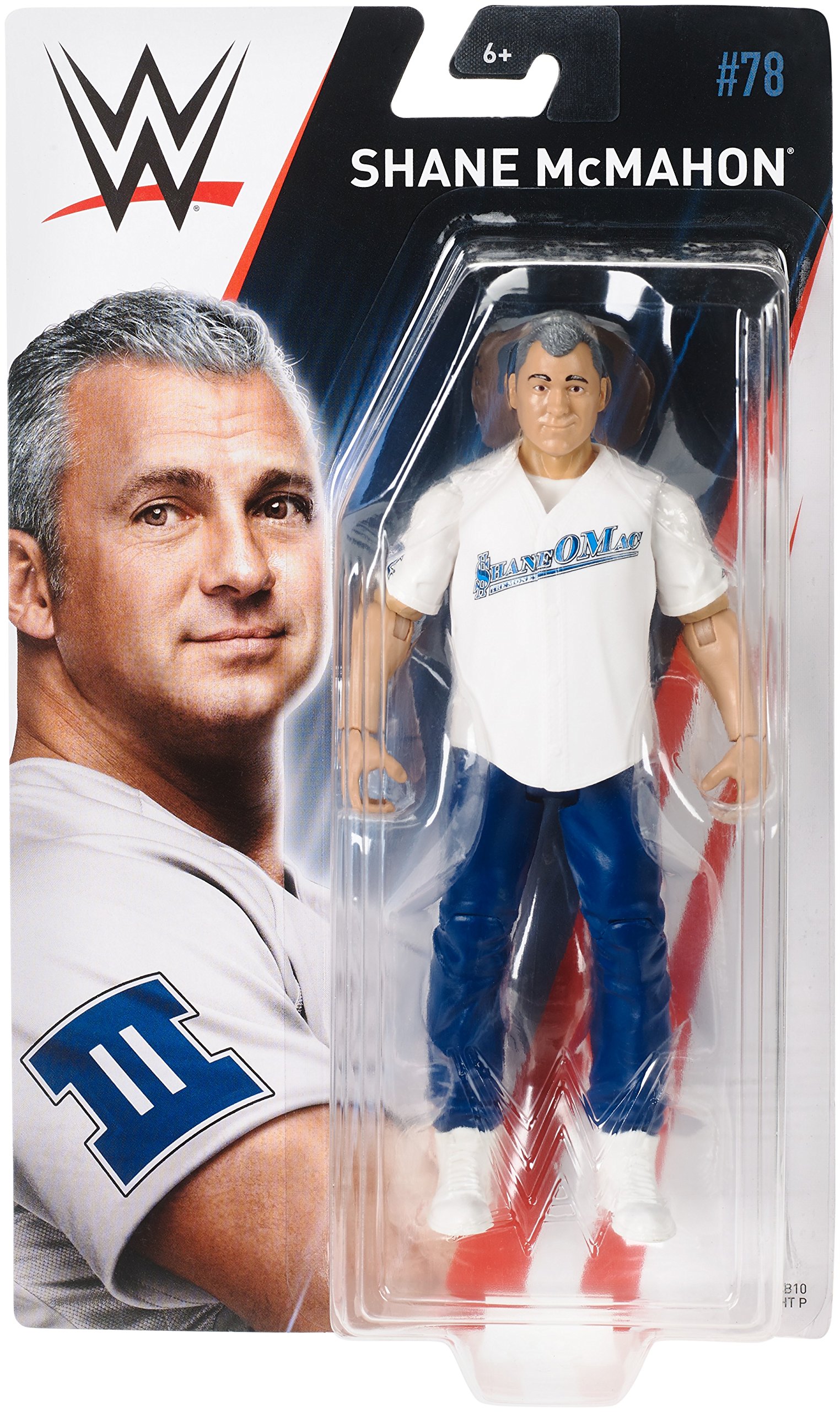 WWE Shane McMahon Action Figure - Series #78 Collectible Wrestling Toy for Kids & Adults - Perfect for Play, Display & Gifts