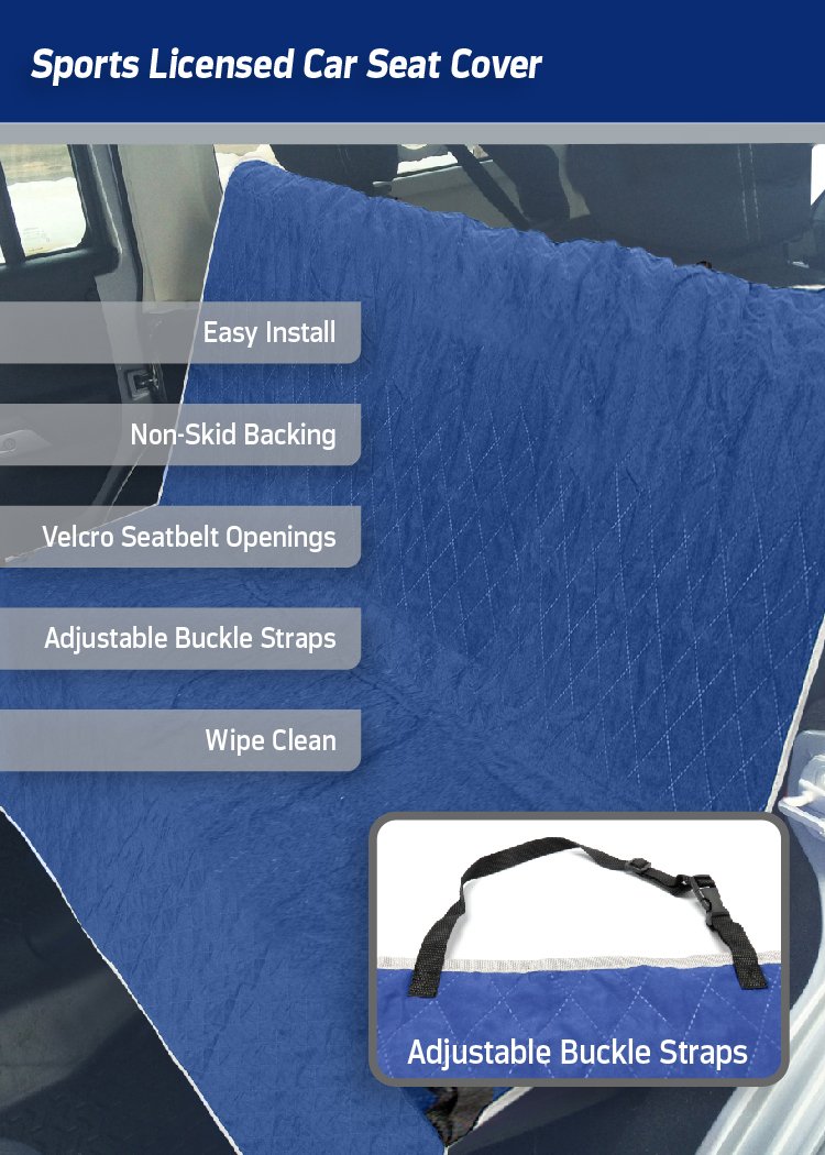 South Carolina Gamecocks Pet Car Seat Cover for Dogs & Cats - Waterproof & Nonslip Vehicle Seat Protector - Perfect for Travel, Road Trips, and Game Day Adventures