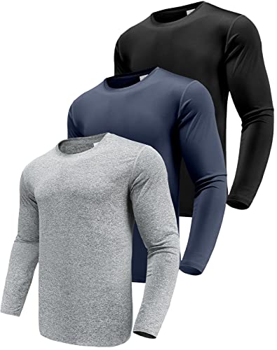 3 Pack-black/Navy/Heather Grey