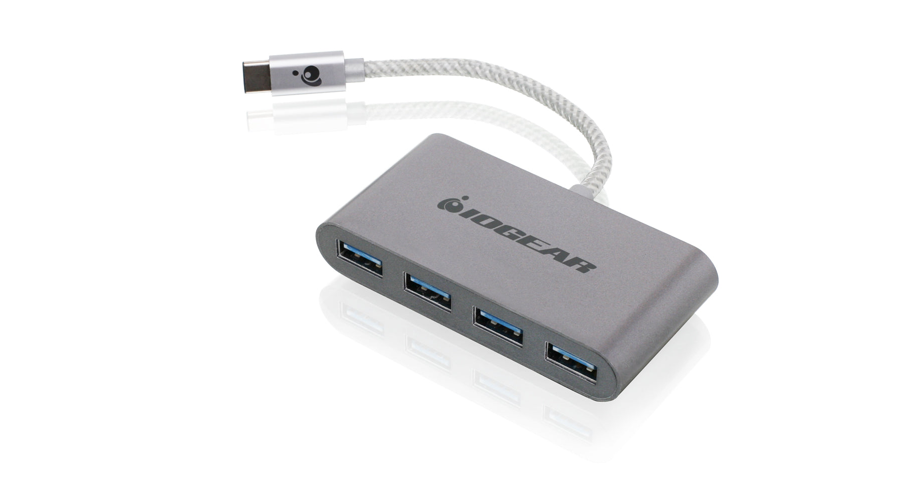USB C Hub 4 Port USB 3.0 Adapter - High Speed Data Transfer & Charging for Laptop, MacBook, iPad Pro - Perfect for Home Office, Travel & Multi-Device Connectivity