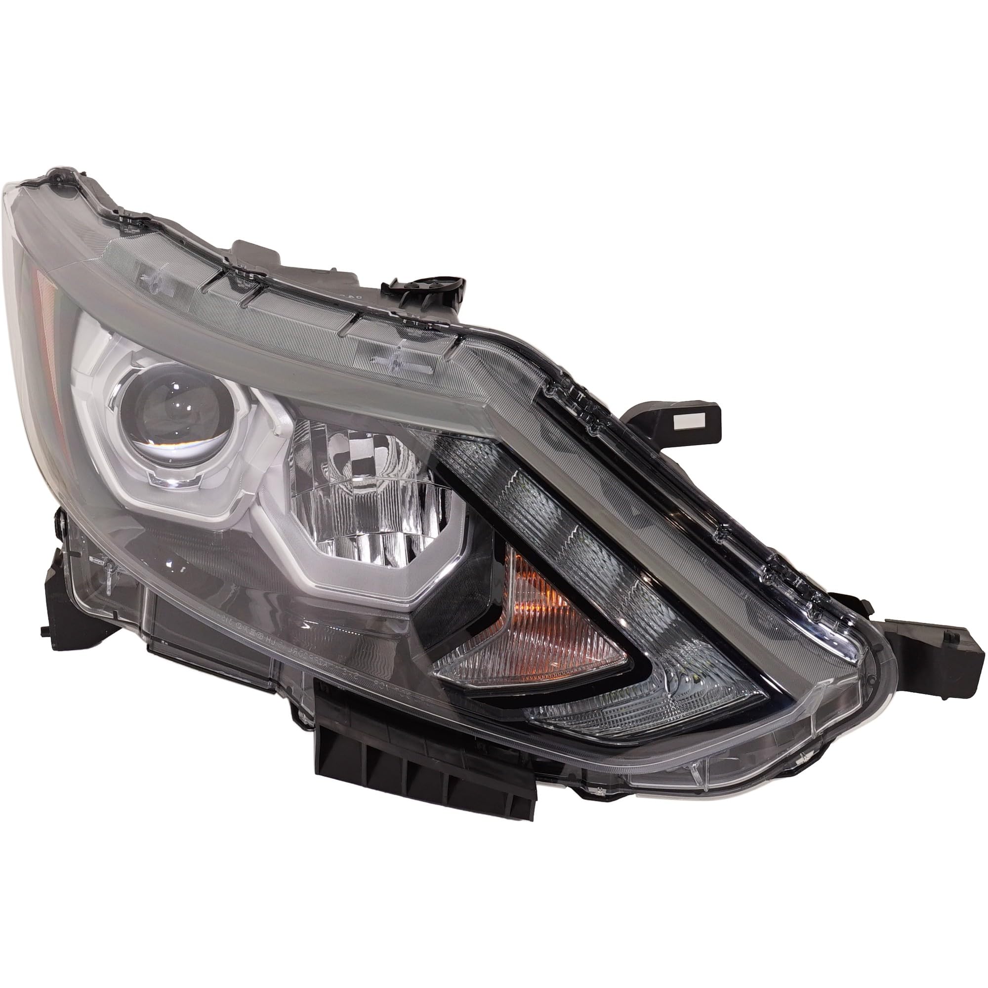 Go-Parts LED Headlight Assembly Pair for Nissan Rogue Sport 2017-2019 - Driver Side Replacement - High Performance, Plug & Play Installation - Perfect for Night Driving & Off-Road Adventures