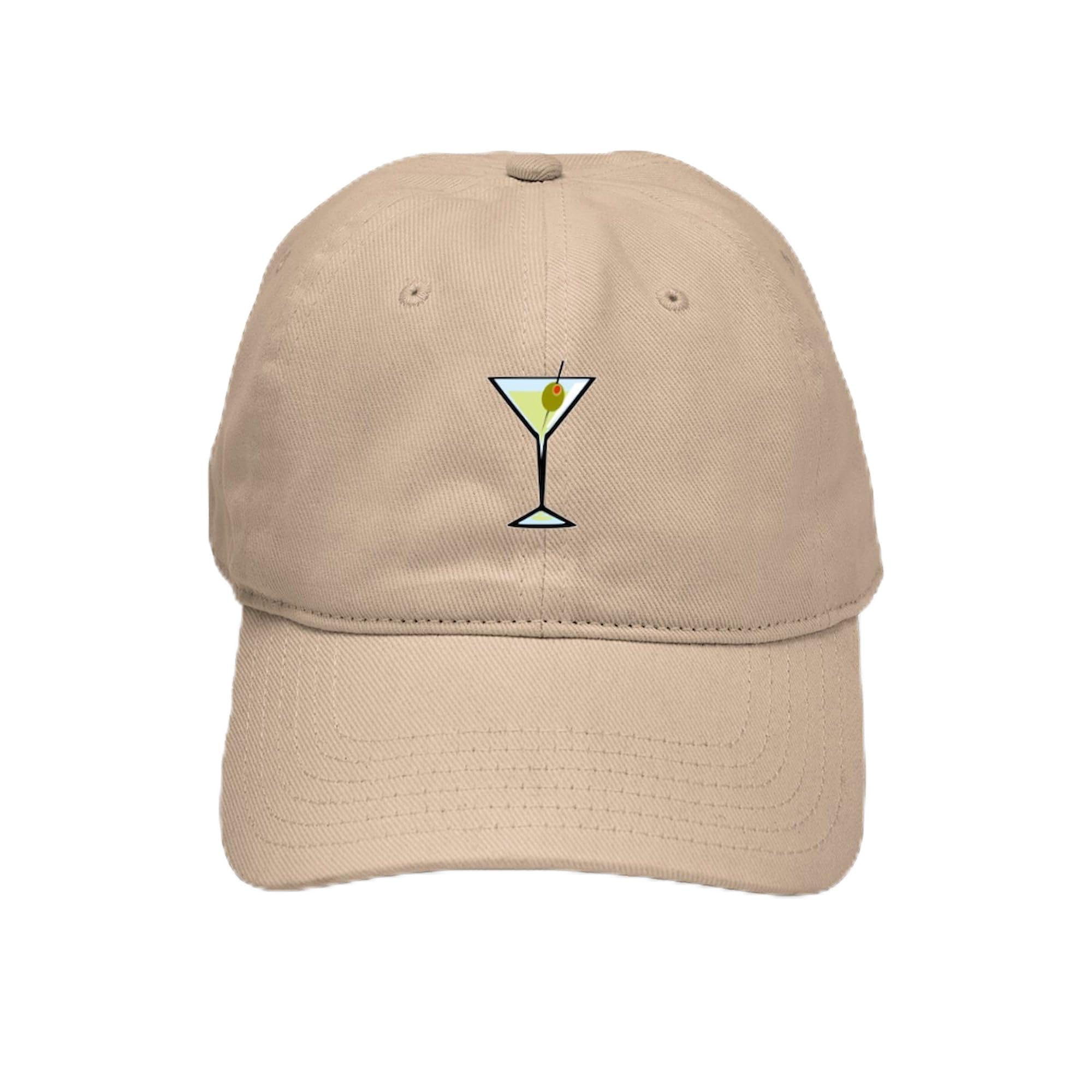Dirty Martini Adjustable Baseball Cap for Cocktail Lovers