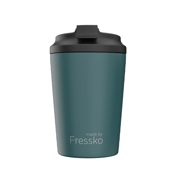 Fressko Reusable Coffee Cup - 12oz Insulated Travel Mug with Lid, Leak-Proof & Eco-Friendly for Hot/Cold Drinks - Perfect for Office, Commuting & Outdoor Activities