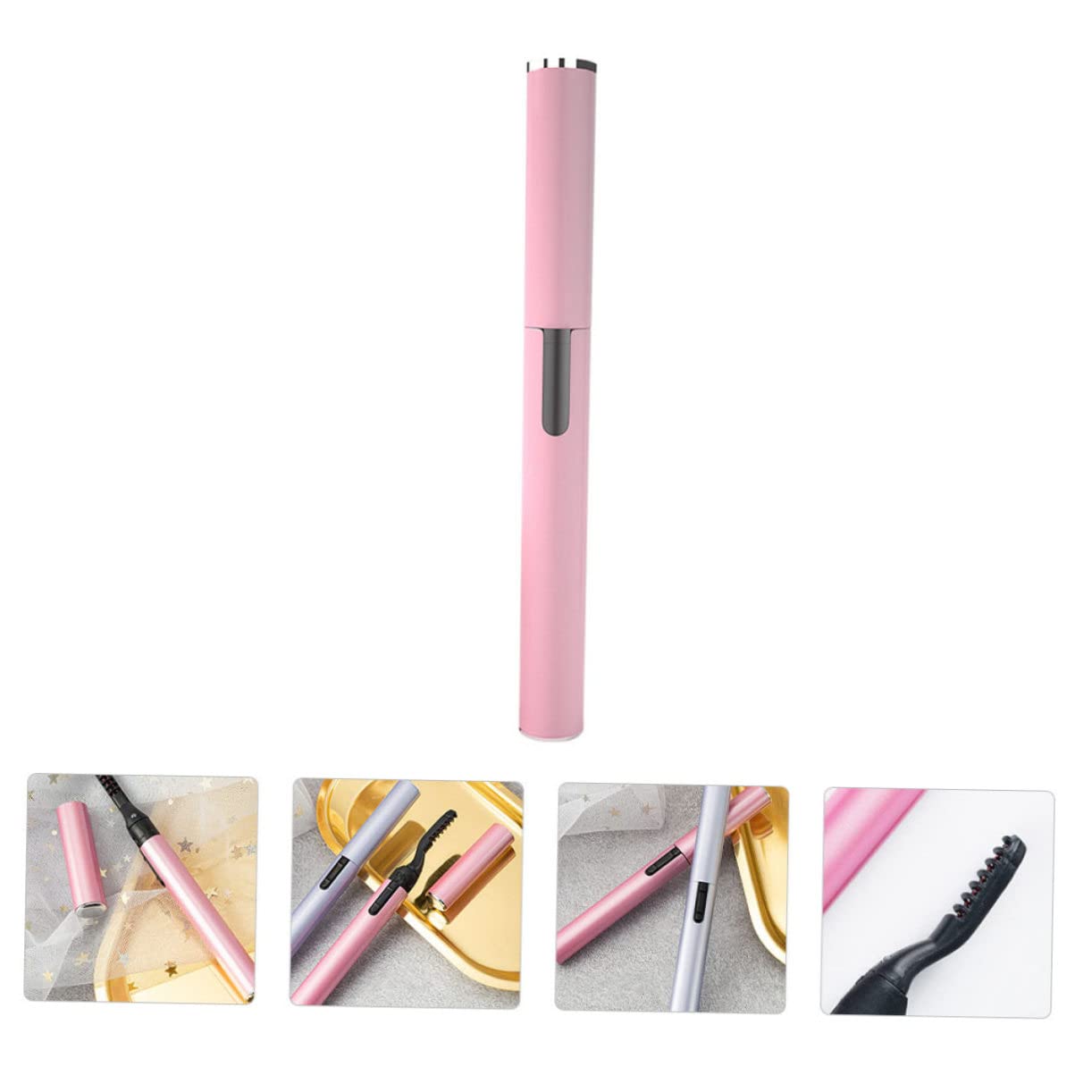 WOONEKY Electric Eyelash Curler - Fast Heating, Lightweight & Travel-Friendly Lash Curling Tool with Wide Heating Area | Perfect for Home, Travel & Professional Makeup Use