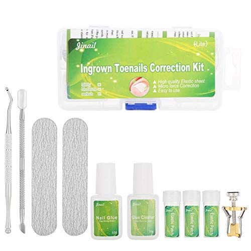 10PCS Toenail Correction Kit - Ingrown Toenail Corrector, Paronychia Treatment Tool, Pedicure Set for Pain Relief & Foot Care - Perfect for Home Use, Salon Treatments & Post-Surgery Recovery
