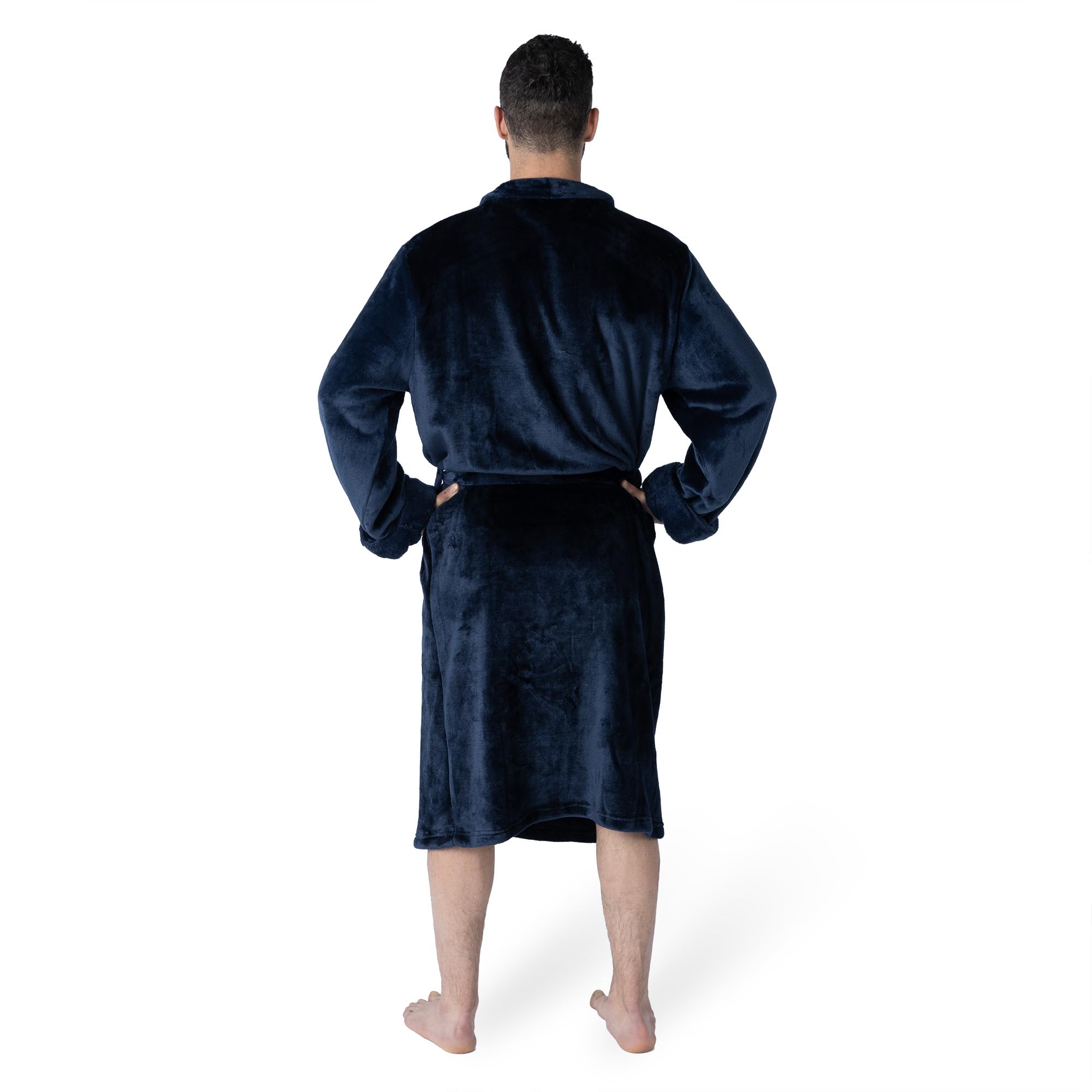 Premium Unisex Silk Touch Bath Robe - Ultra Soft & Absorbent Luxury Spa Robe for Men & Women - Perfect for Home Relaxation, Spa Days & Hotel Comfort