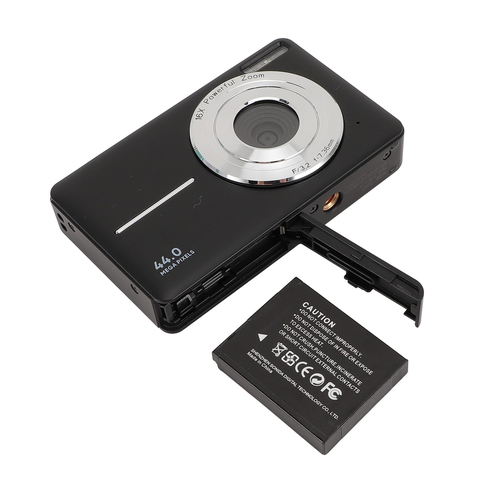 44MP FHD 1080P Digital Camera with 16X Zoom & 2.4