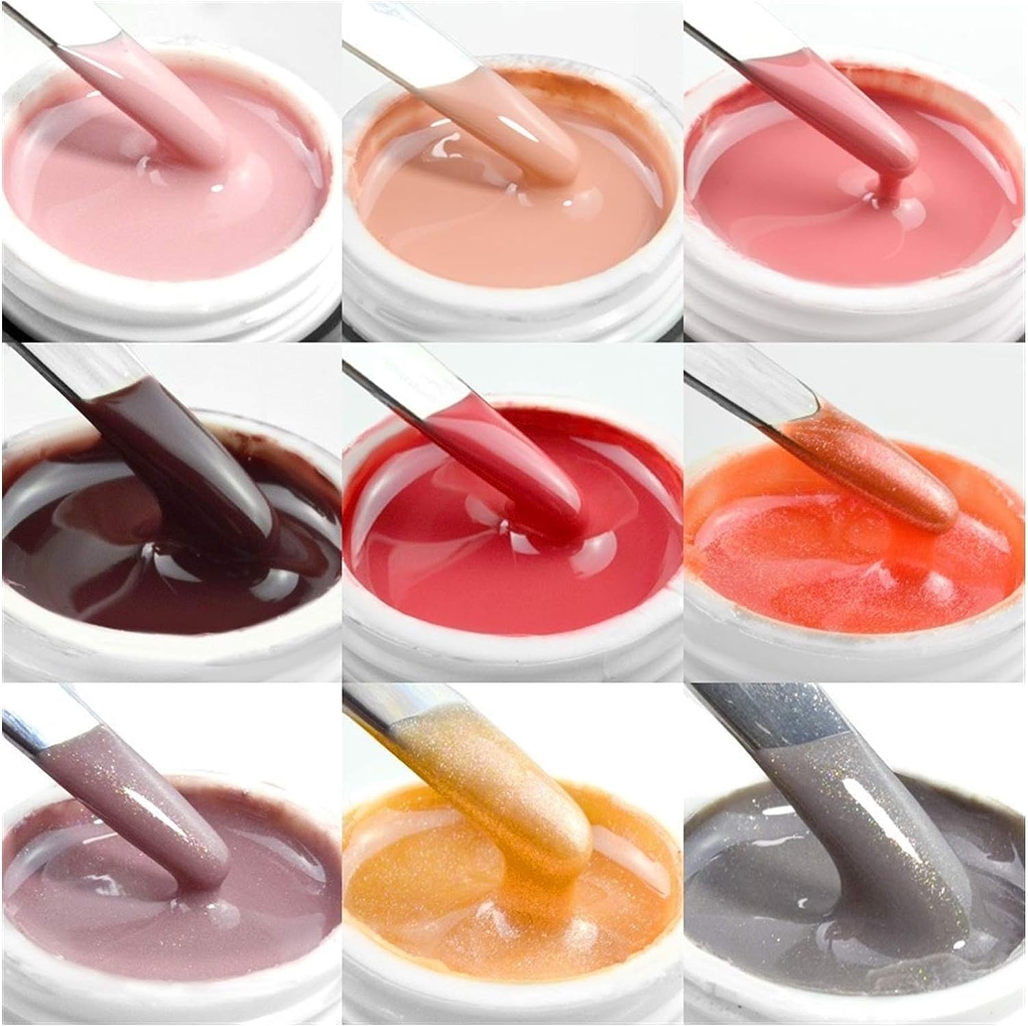 NAILWIND Professional Builder Gel for Nail Extensions - UV Gel Acrylic Kit for Strong & Long False Nails - Pink Nude (1 Piece) - Perfect for Salon, DIY Manicures & Nail Art Enthusiasts