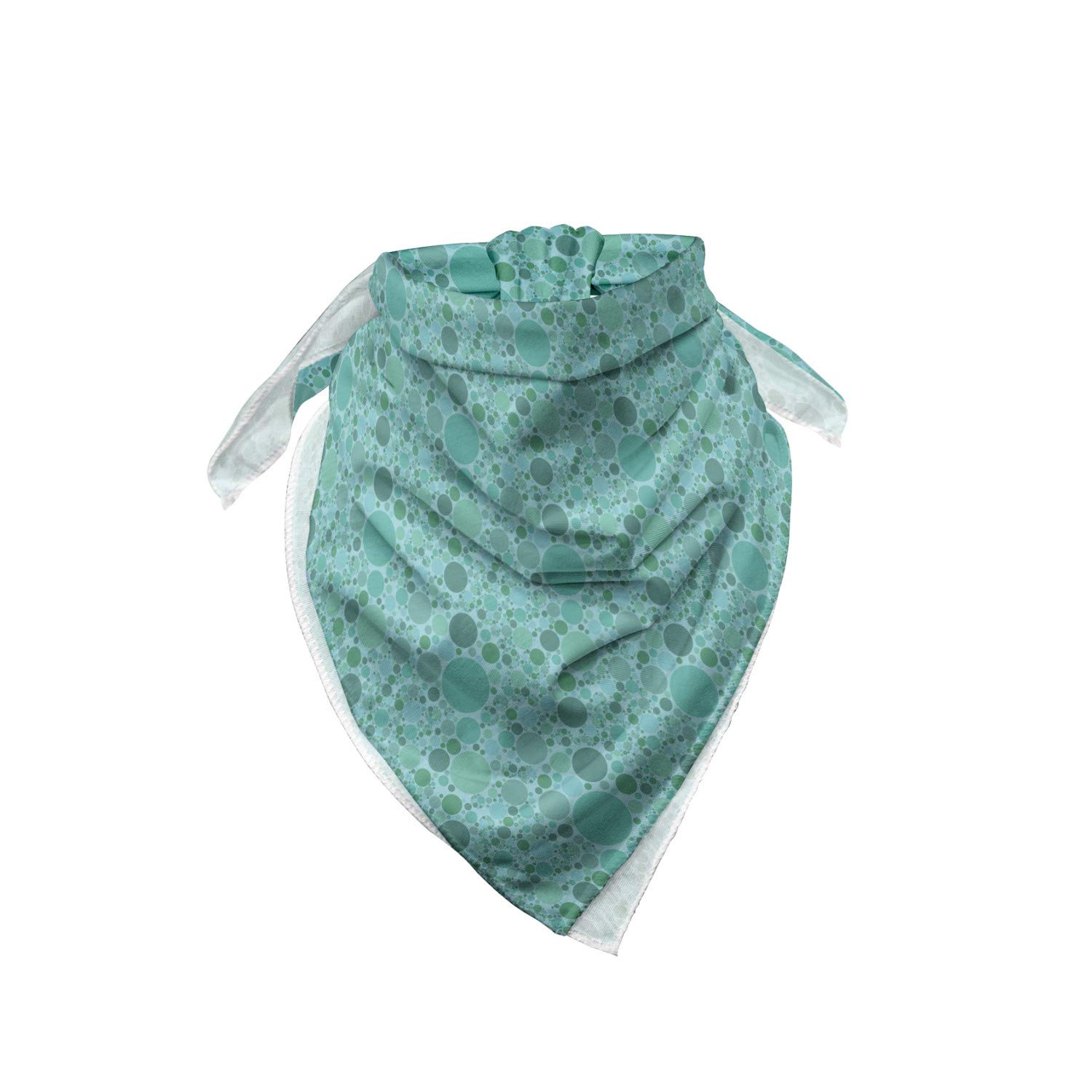 Ambesonne Abstract Bandana with Random Circular Bubbles - Unisex Head & Neck Scarf for Men & Women - Perfect for Outdoor Activities, Music Festivals, and Fashion Accessories