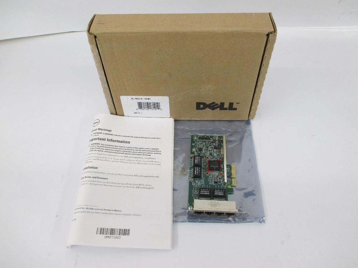 Dell Broadcom BCM5719 Gigabit Ethernet Network Card 462-7434 - High-Speed PCIe Server Adapter for Business Networking & Data Centers