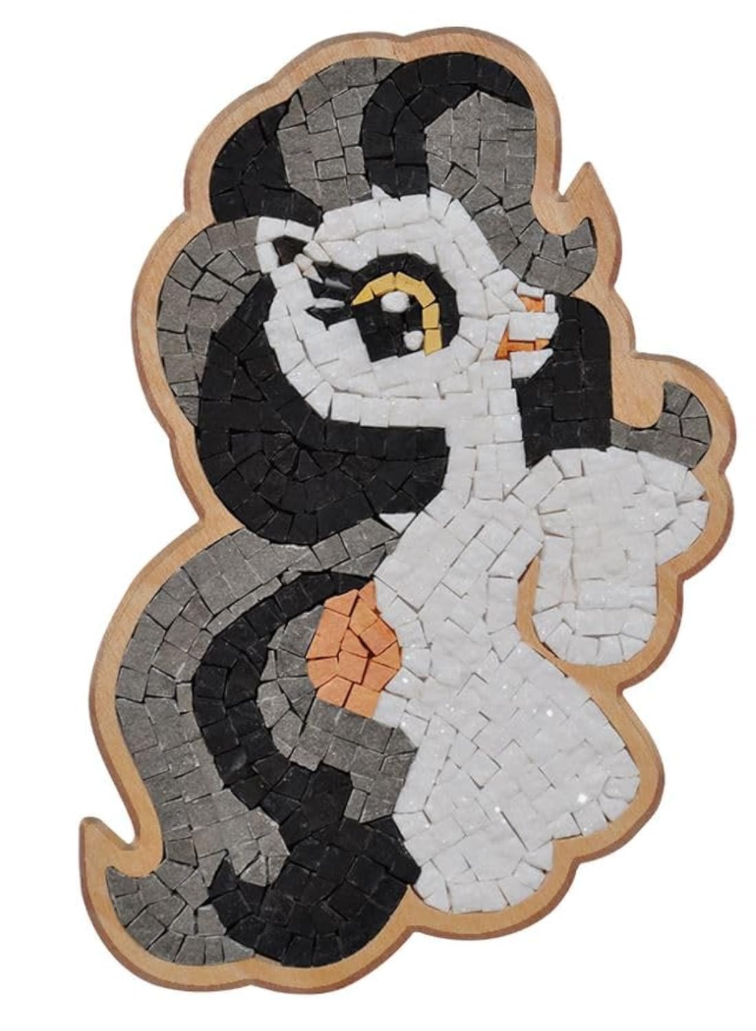 Continuum Games Mosaic Box - Natural Stone Arts & Crafts DIY Kit for Adults & Kids | Create Stunning Picture Puzzles with Pony Design | Perfect for Home Decor, Gift Giving & Family Bonding Activities