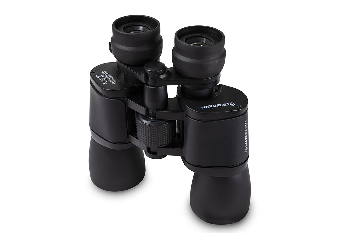 LandScout 8x24-50mm Zoom Porro Prism Binoculars for Bird Watching, Hunting, Hiking & Outdoor Adventures
