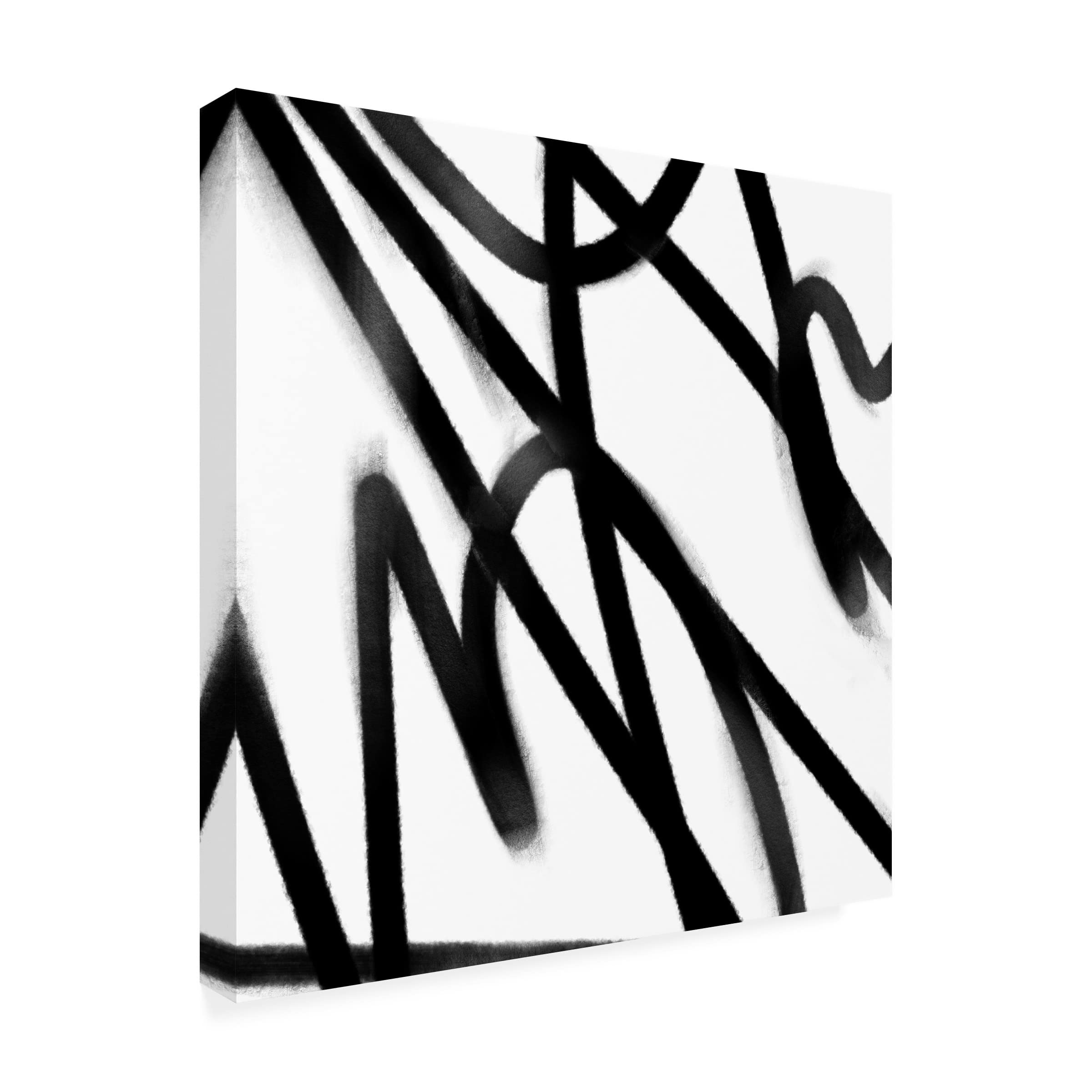 Emma Scarvey 'Disarray II' Canvas Wall Art Print - Modern Abstract Painting for Living Room, Bedroom & Office Decor