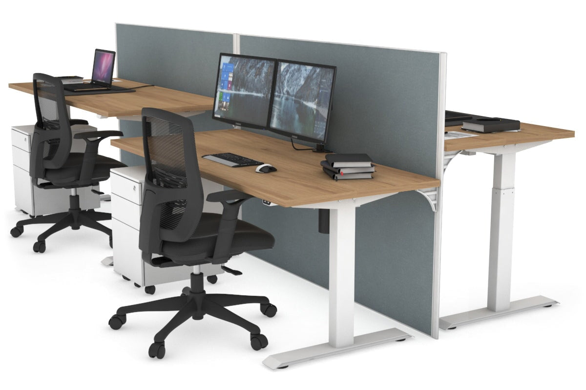 Height Adjustable 4-Person Workbench – 47