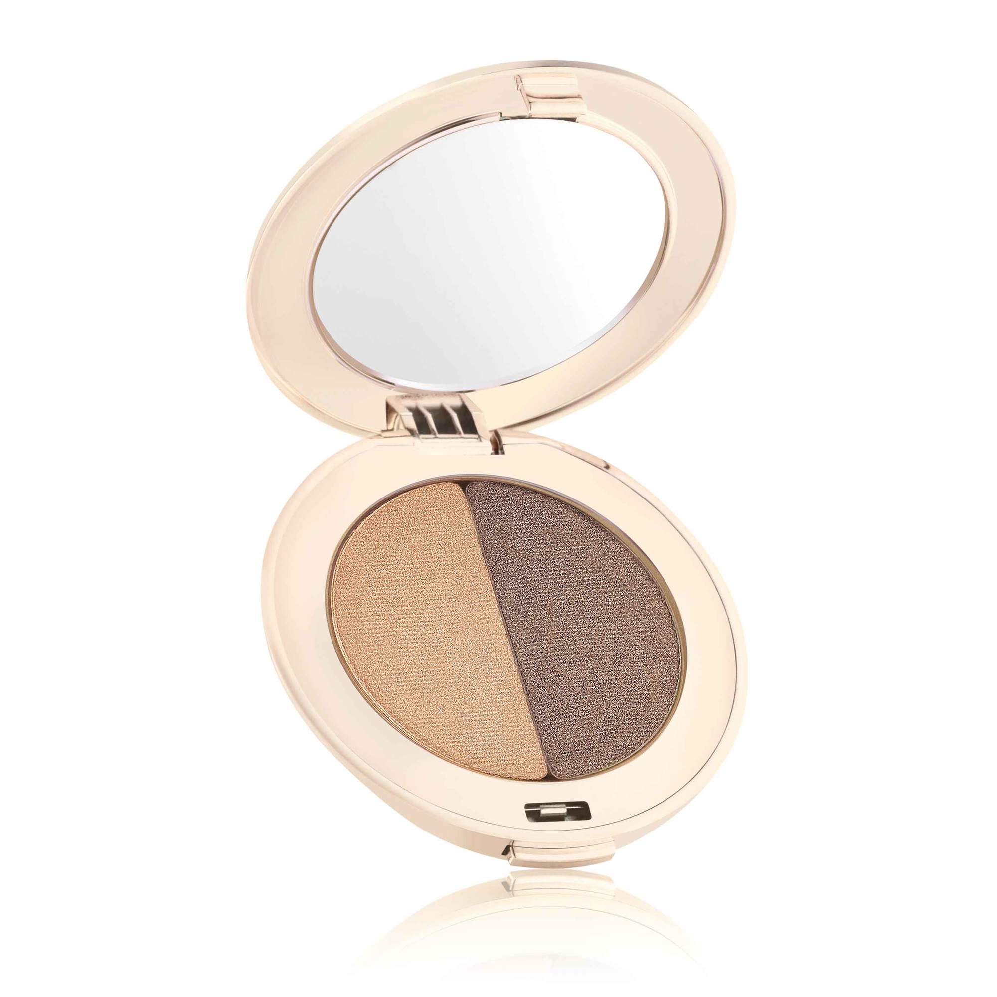 PurePressed Eye Shadow Duo - Long-Lasting Mineral Eyeshadow Palette for Natural & Glam Makeup Looks | Perfect for Day to Night Wear, Parties & Special Occasions
