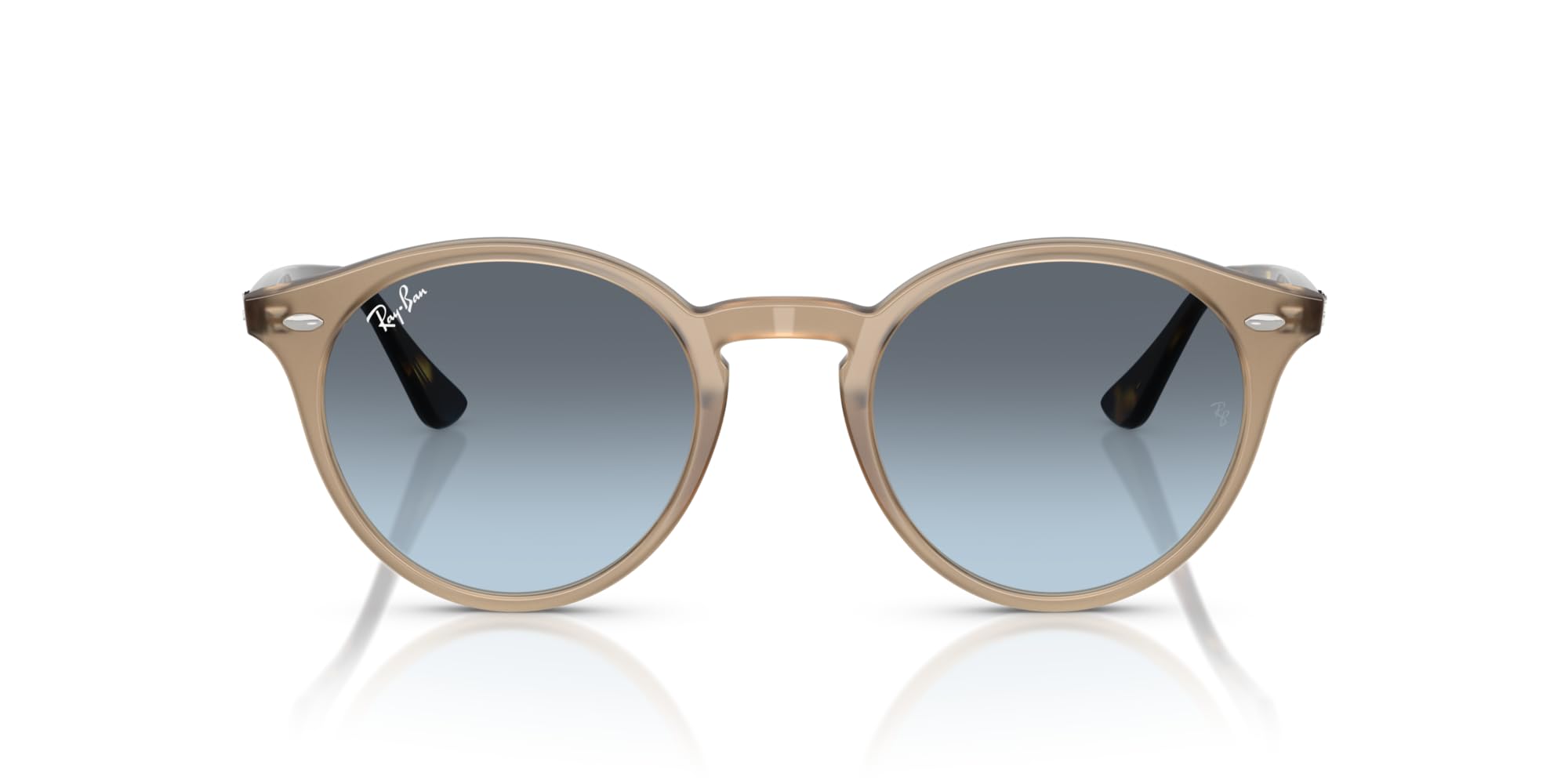 Ray-Ban RB2180 Round Polarized Sunglasses for Men & Women - UV Protection, Classic Vintage Style - Perfect for Driving, Beach & Outdoor Activities