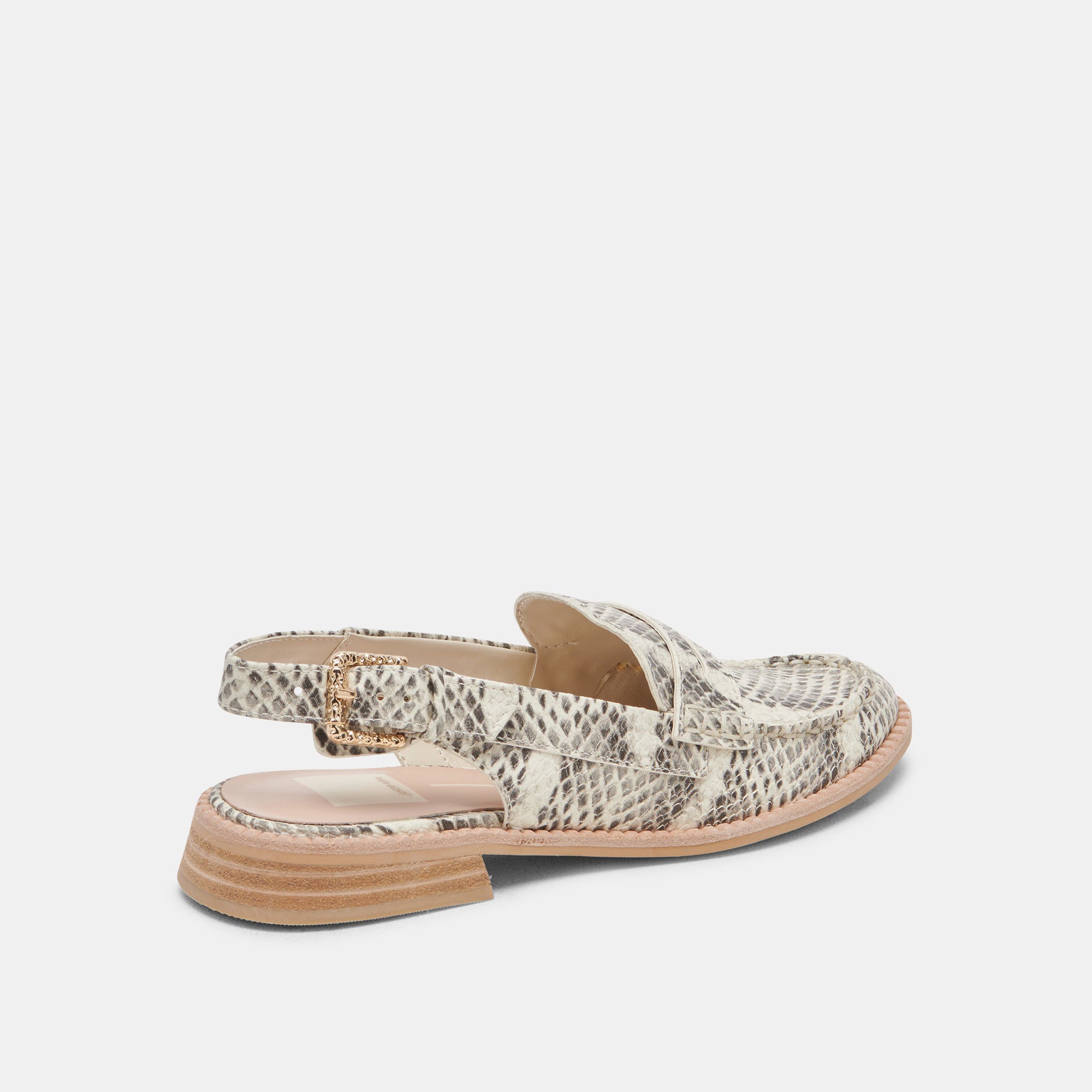 Hard Grey & White Snake Embossed Loafers for Men - Stylish Slip-On Dress Shoes for Business, Office & Casual Wear