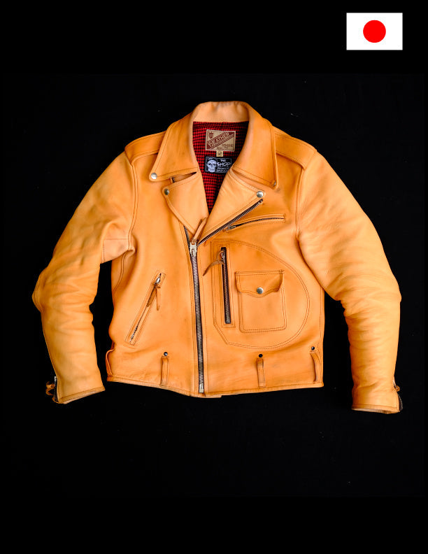 Vancouver NH 55 Saddle Horse D Pocket Double Riders Jacket - Classic Biker Style for Men & Women - Perfect for Motorcycle Riding, Casual Outfits & Outdoor Adventures