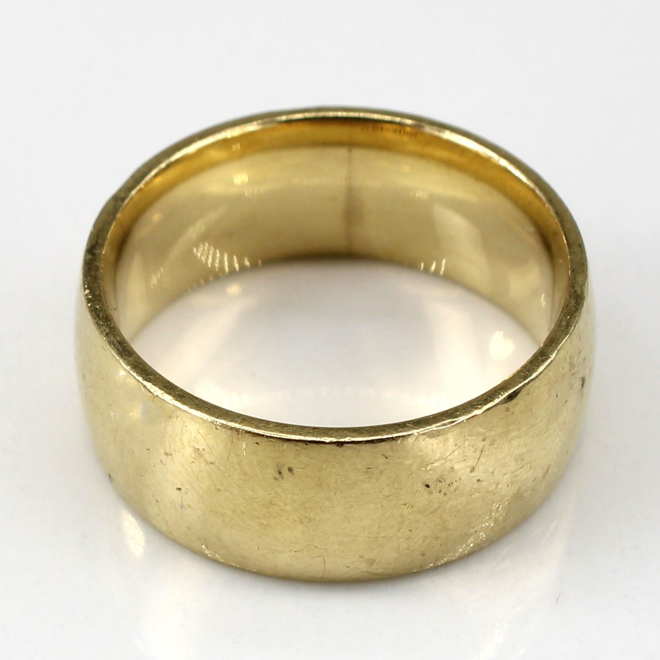 10K Yellow Gold Wedding Band Ring for Women - Size 7.75 - Perfect for Engagement, Anniversary & Everyday Wear