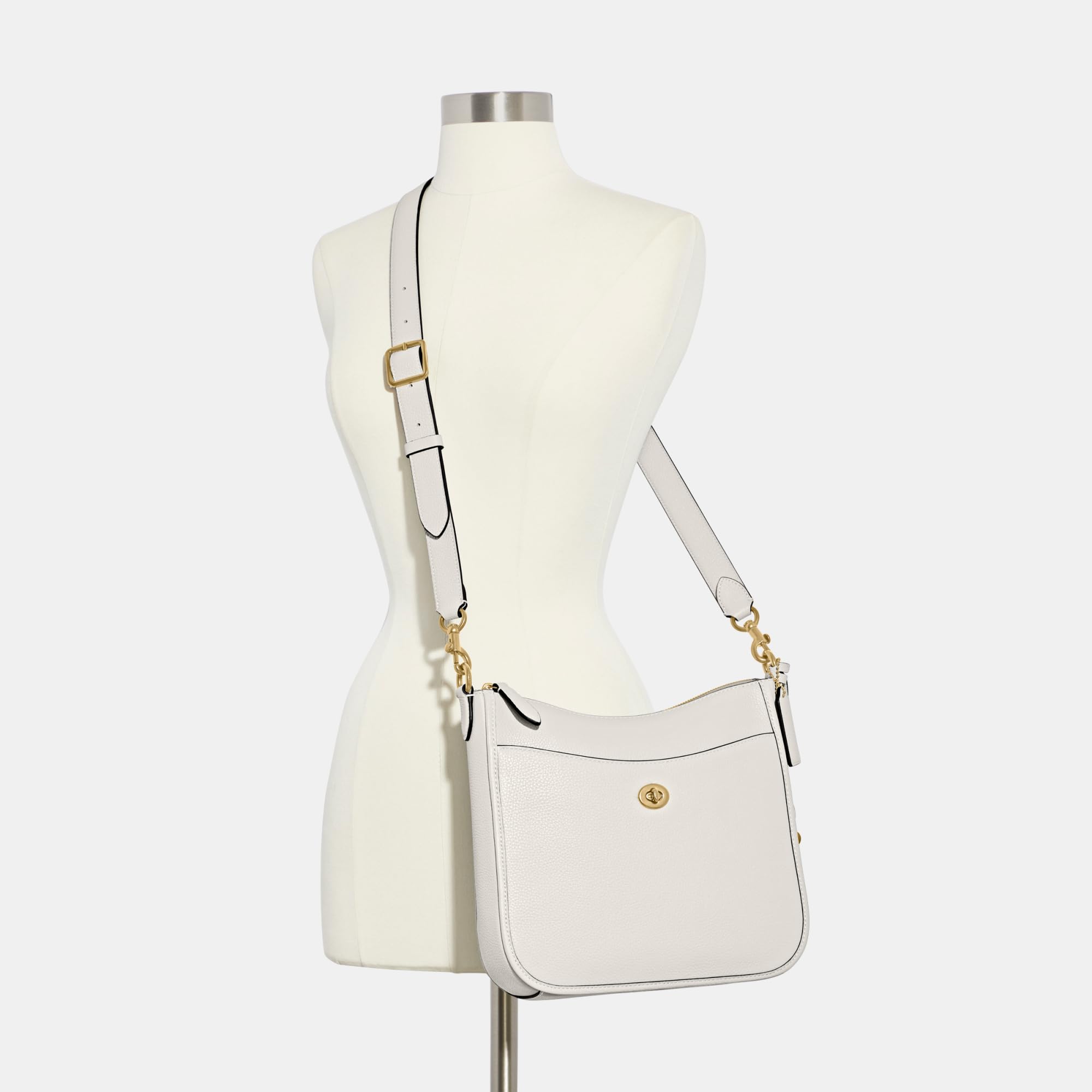 Coach Polished Pebble Leather Crossbody Bag for Women - Perfect for Everyday Use
