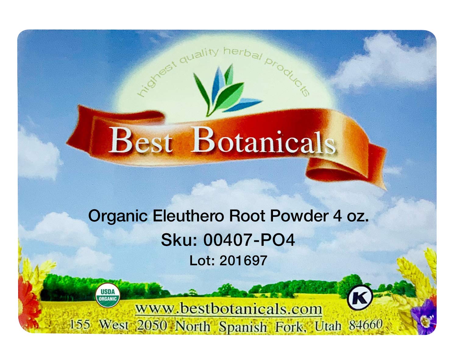 Best Eleuthero Root Powder 4 oz | Organic Siberian Ginseng Supplement for Energy & Stress Relief | Perfect for Smoothies, Teas & Natural Wellness Routines