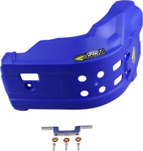 1CYC-6239-62 Full Coverage Skid Plate with Hard Mounts - Heavy Duty Off-Road Protection for ATV, UTV, Dirt Bike & Motorcycle (Blue) - Perfect for Trail Riding, Rock Crawling & Extreme Terrain Adventures