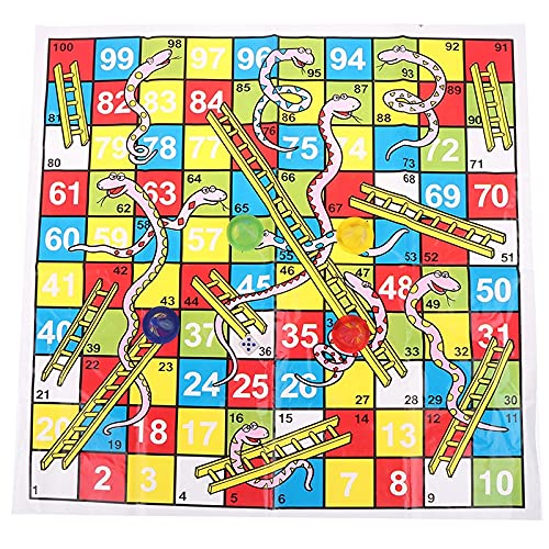 Premium Wooden Chess & Snakes Ladders Board Game Set - Educational Kids Toy for Family Fun, Portable Travel Board Games for Children & Adults (Green) - Perfect for Indoor Play, Birthday Gifts & Classroom Learning Activities