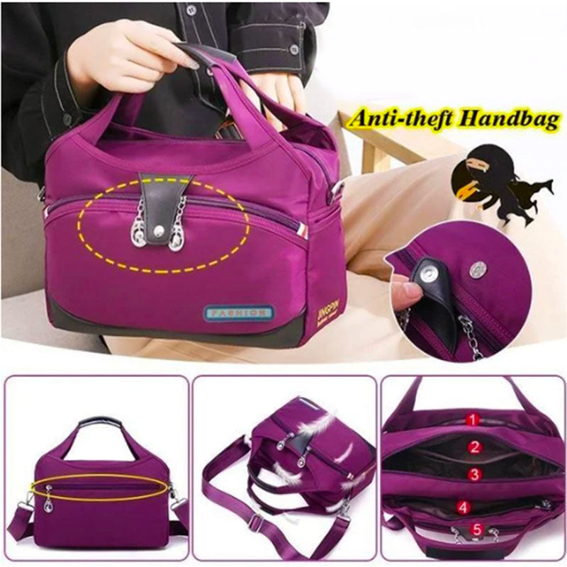 Women's Anti-Theft Crossbody Bag - Stylish Shoulder Handbag for Everyday Use | Perfect for Travel, Shopping & Commuting