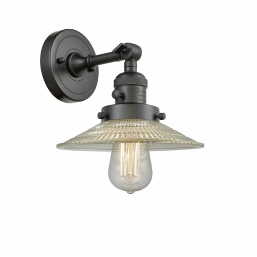 Innovations 203SW-OB-G2 Oil Rubbed Bronze Wall Sconce Light Fixture with High-Low-Off Switch - Perfect for Bedroom, Hallway, and Porch Lighting