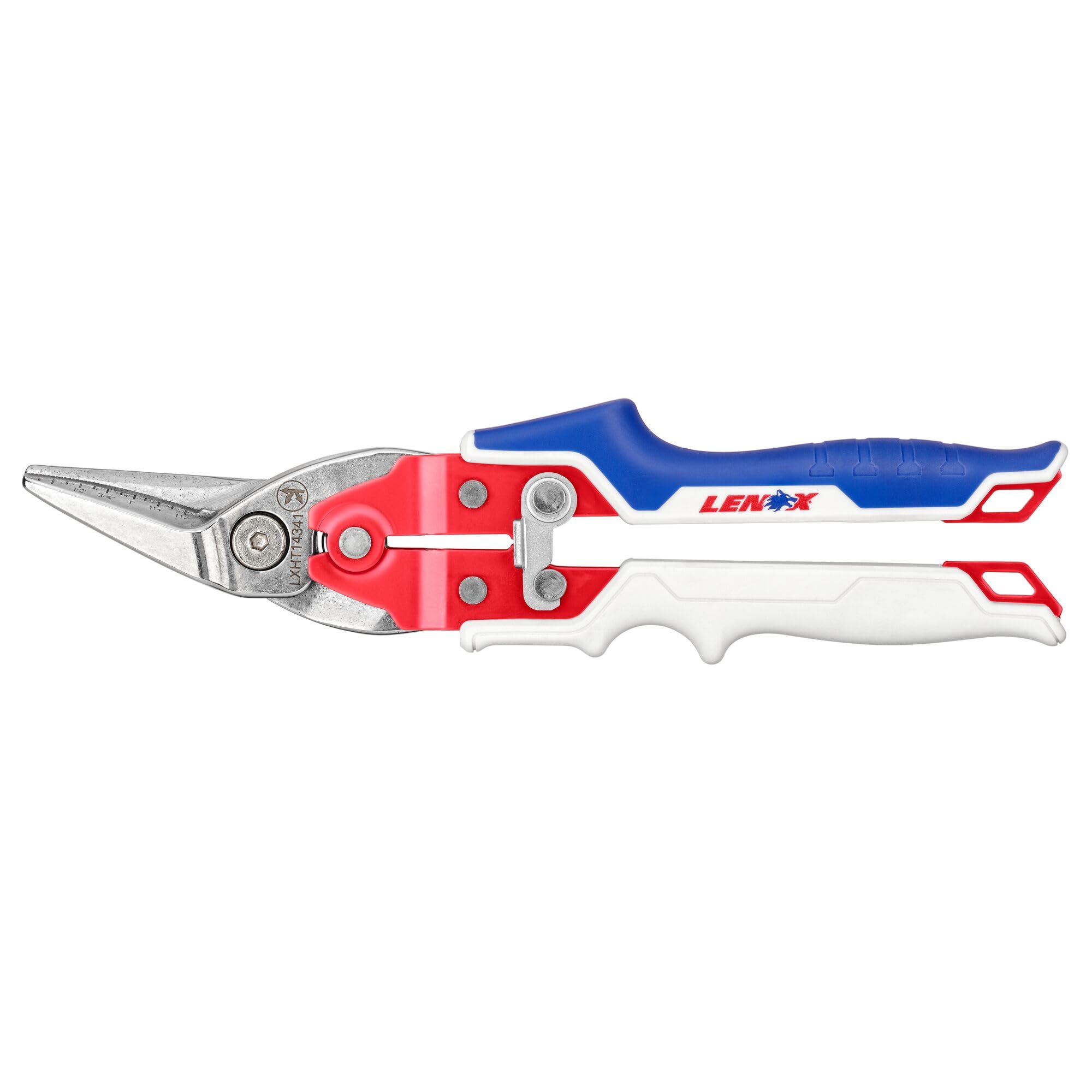 LENOX Aviation Snips Pliers with Durable Grip - LXHT14341 for Metal Cutting