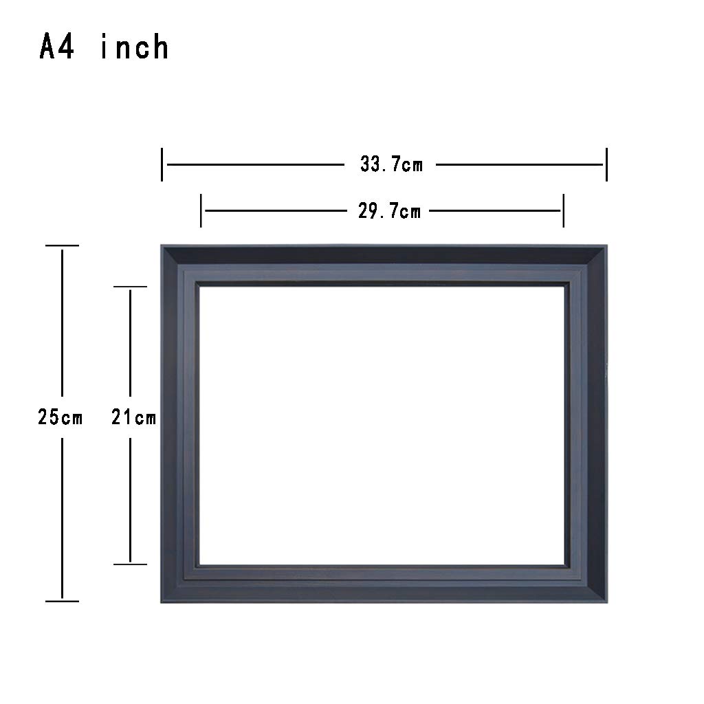 Premium Solid Wood Hanging Wall Picture Frame - A4, A3, 16x20 Inch Puzzle Border Display Frame for Home & Office Decor | Perfect for Artwork, Photos, Puzzles and Wall Decorations