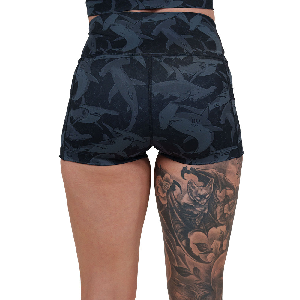 Shadow Sharks Men's Athletic Shorts - Quick-Dry, Lightweight & Comfortable for Running, Gym & Outdoor Activities