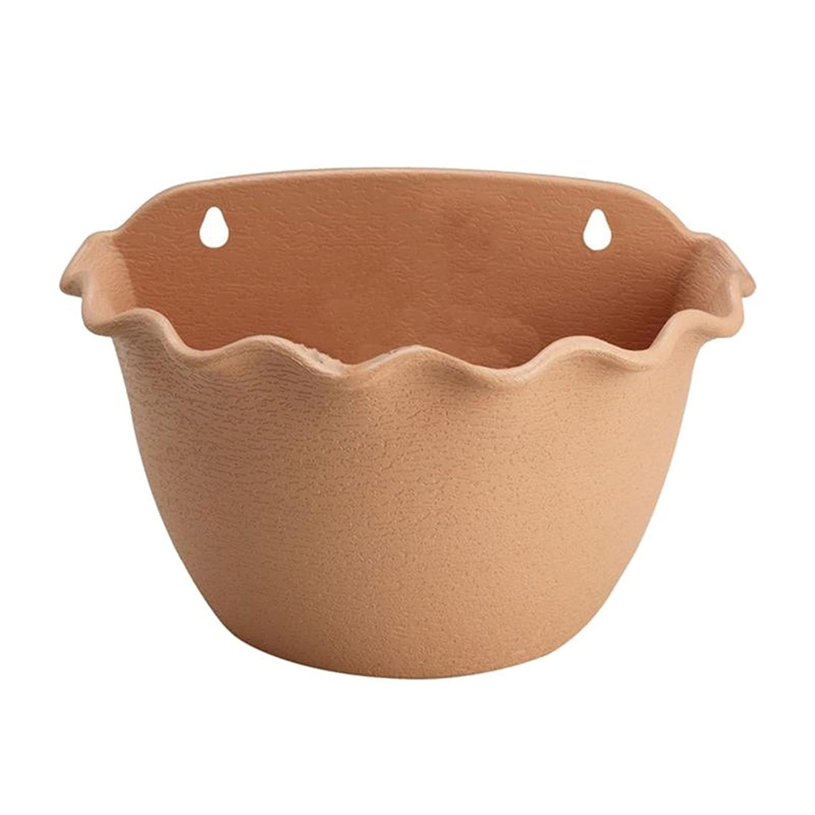 Hanging Planter Basket - Wall Mounted Semicircle Flower Pot for Indoor & Outdoor Garden Decor - Perfect for Balcony, Patio, and Home Decoration