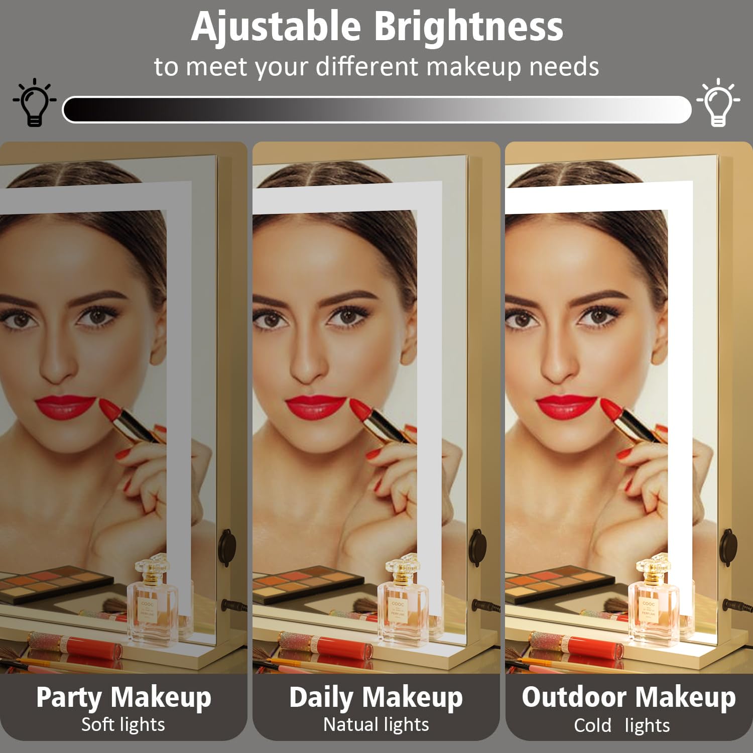 Hollywood Vanity Mirror with Lights - 22.83