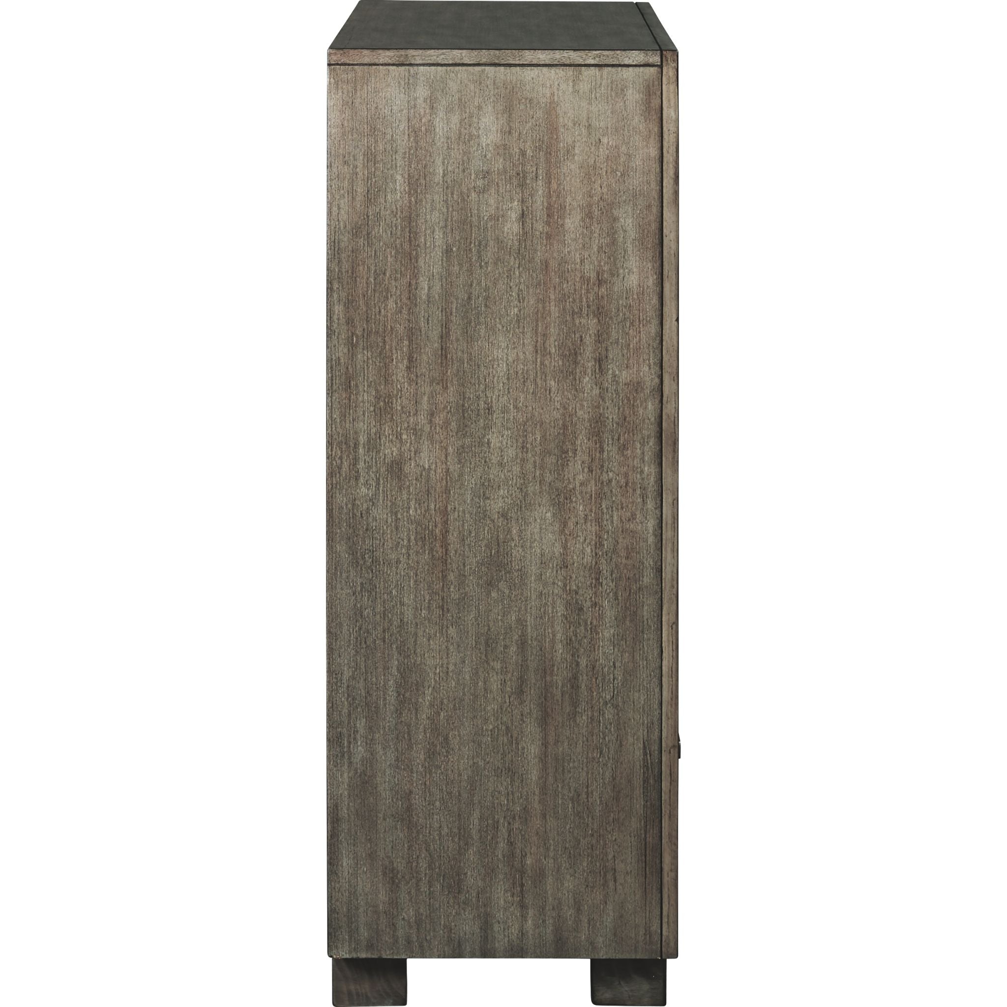 Arnett Gray Chest - Stylish and Durable Storage Solution for Bedroom, Living Room, or Office Organization