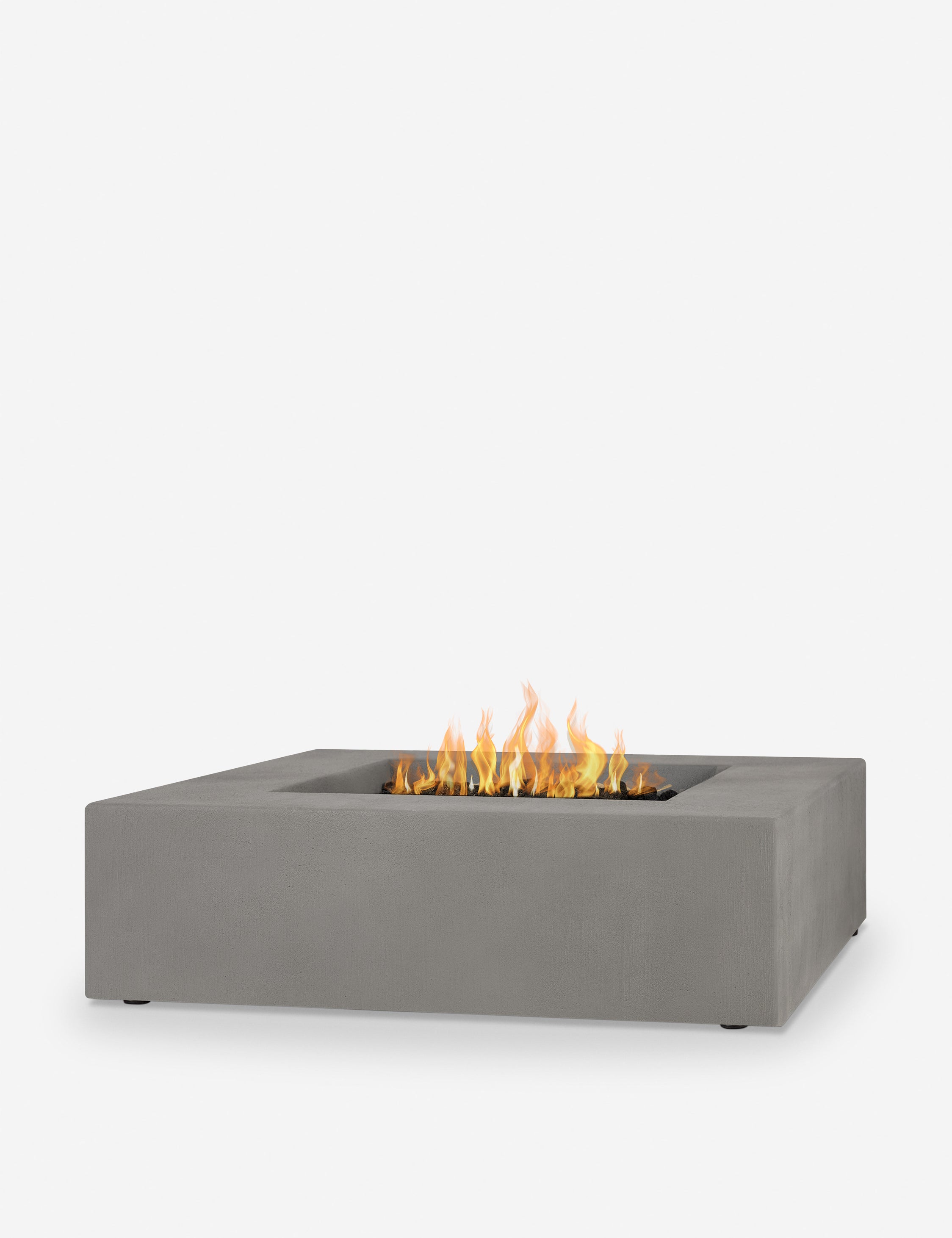 Auberon Outdoor Fire Table - Modern Patio Fire Pit for Backyard, Garden, and Deck - Perfect for Camping, BBQ, and Relaxing Evenings