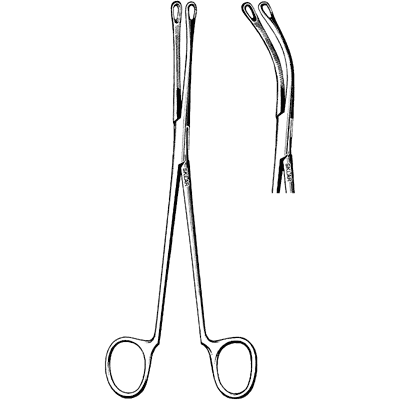 Blake Gallstone Forceps Curved 8