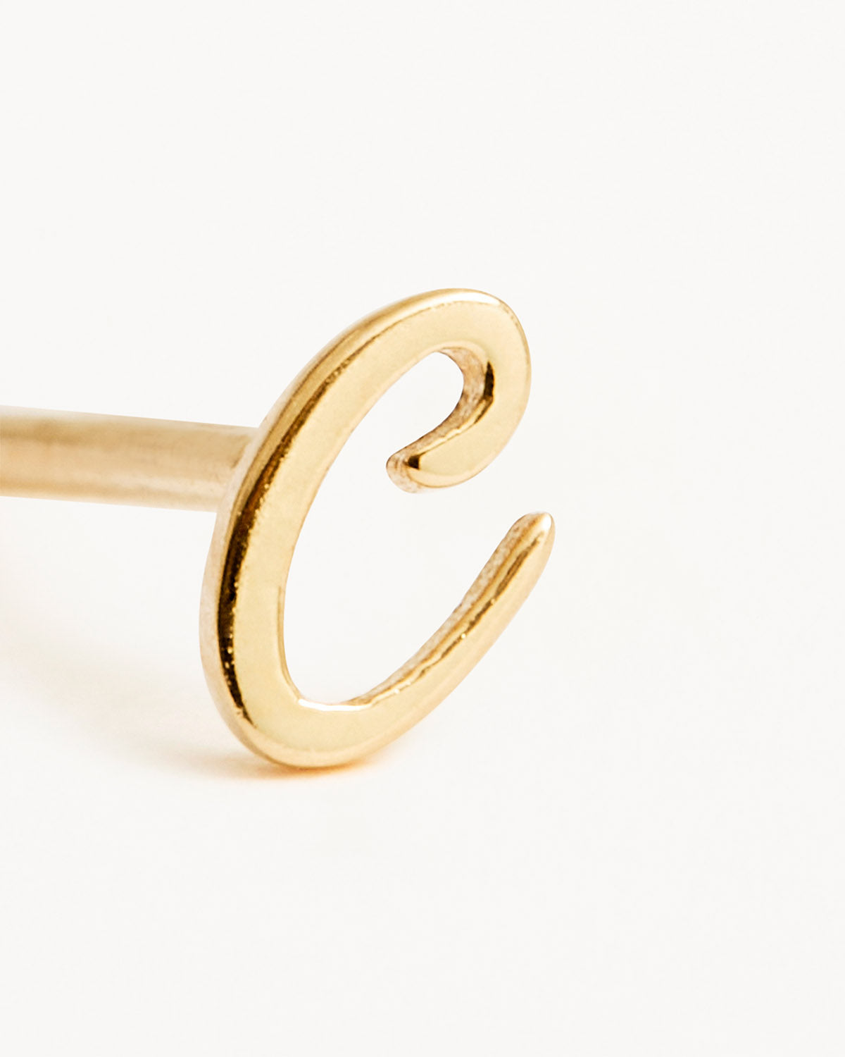 14K Solid Gold Love Letter Earrings - Dainty Romantic Jewelry for Women - Perfect Gift for Anniversary, Valentine's Day & Everyday Wear