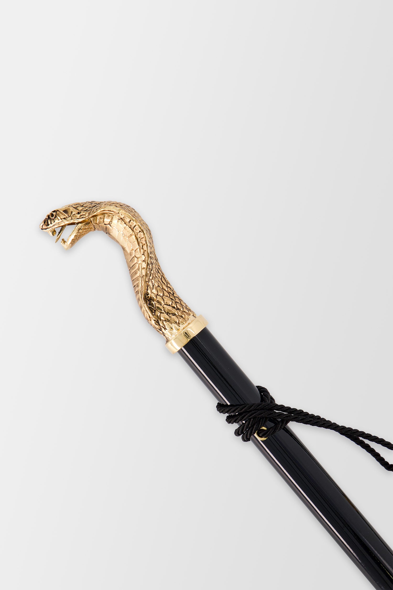 Pasotti Golden Cobra Shoehorn - Premium Long Handle Shoe Horn for Men & Women - Perfect for Dress Shoes, Boots & Sneakers - Ideal for Elderly & Arthritis Sufferers