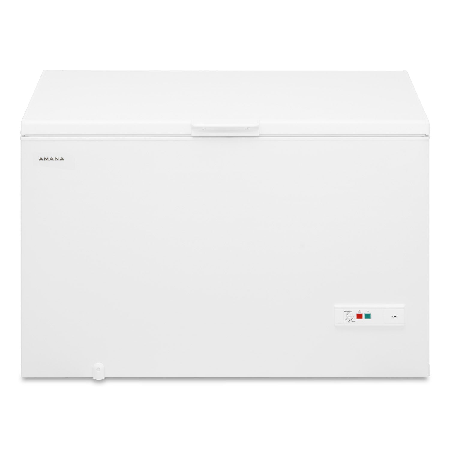 Amana 16.0 Cu Ft White Chest Freezer - Energy Efficient Upright Deep Freezer for Home, Garage & Restaurant Use - AZC5216LW Model