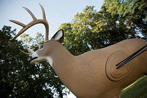 Field Logic Big Shooter Buck 3D Archery Target with Replaceable Insert Core - Realistic Deer Hunting Practice Target for Bow & Arrow Training - Perfect for Backyard, Range, and Outdoor Shooting Practice