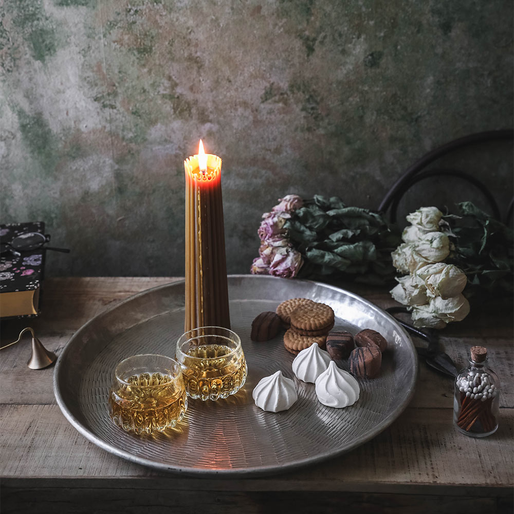 Handblown Heirloom Sipper Glass - Vintage Style Drinking Cup for Tea, Coffee & Cocktails - Perfect for Home Entertaining & Gift Giving