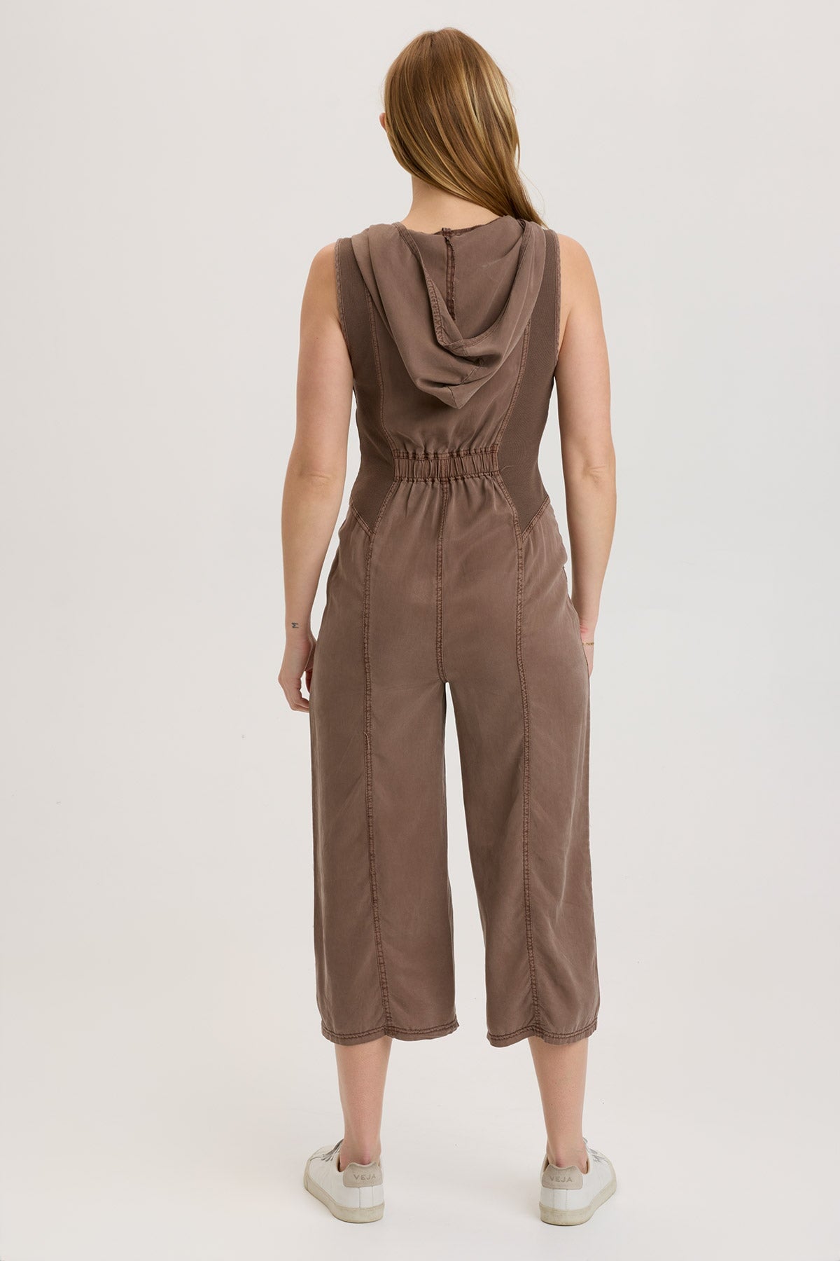 Hewitt Hooded Jumpsuit for Women - Soft Fleece Loungewear Set with Pockets | Cozy Winter Outfit, Home Relaxation & Casual Streetwear