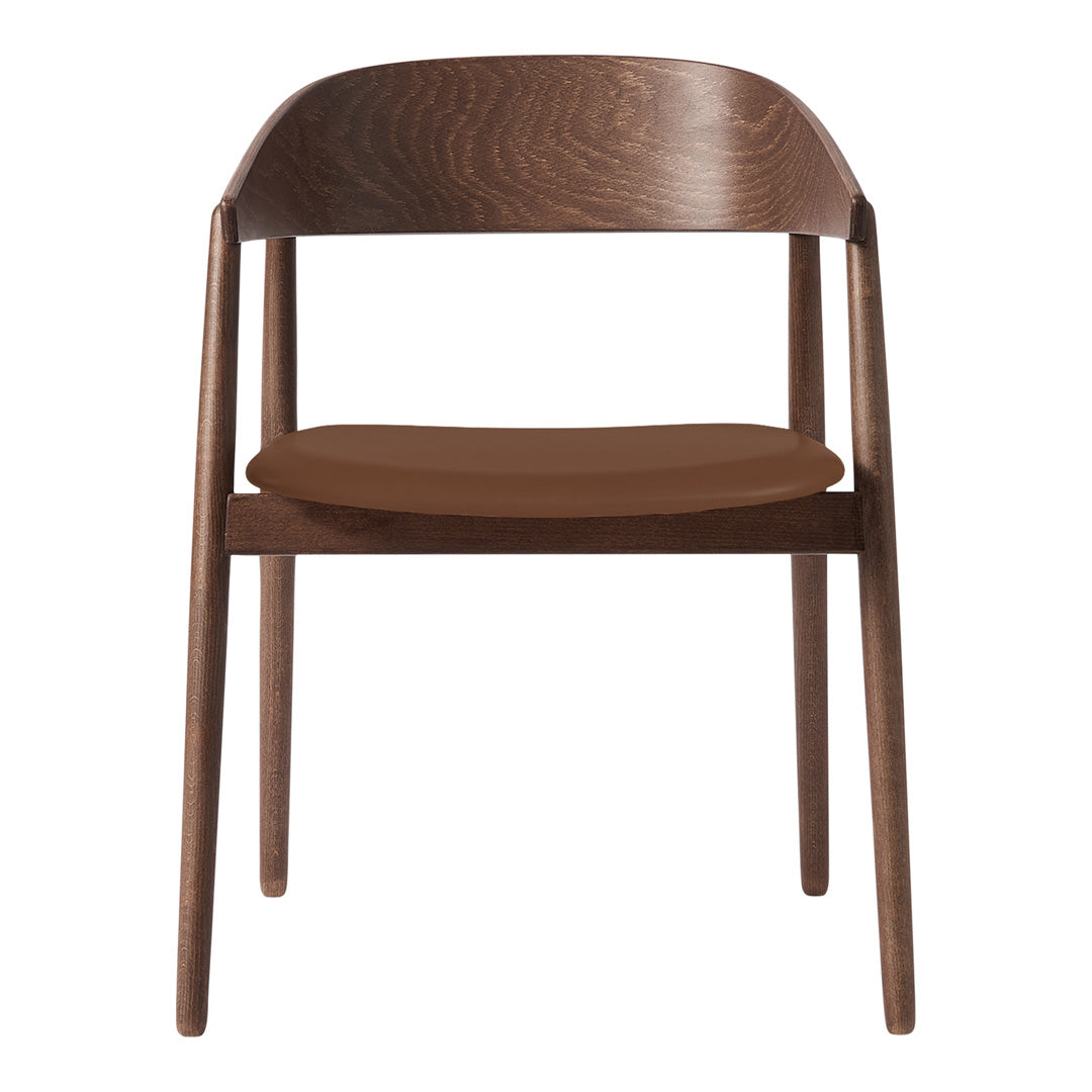 Premium AC2 Armchair with Genuine Leather Seat - Modern Living Room & Office Chair for Comfort & Style