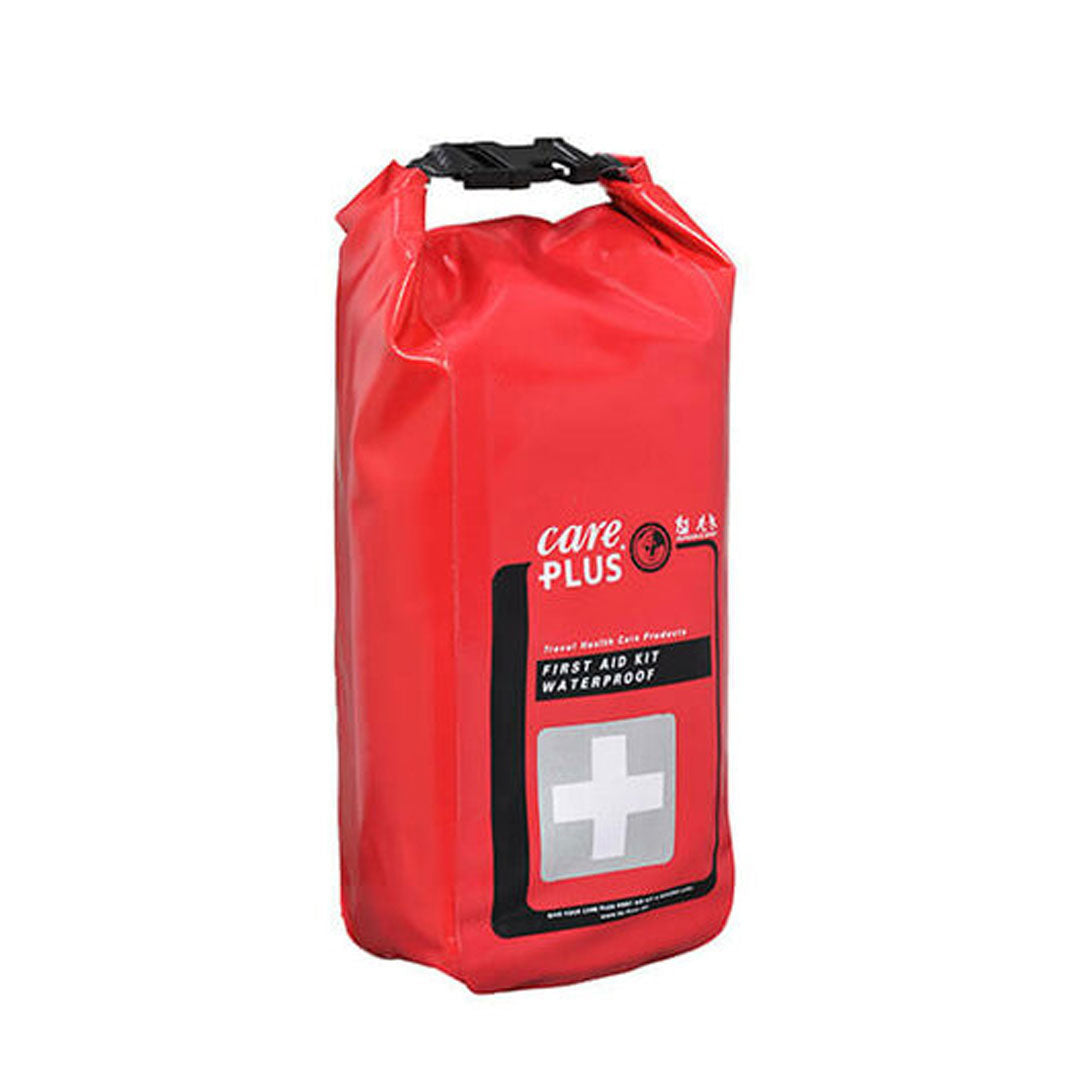 Care Plus Waterproof First Aid Kit - 120 Pieces Emergency Medical Supplies for Home, Car, Camping & Outdoor Adventures | Compact & Durable Trauma Kit