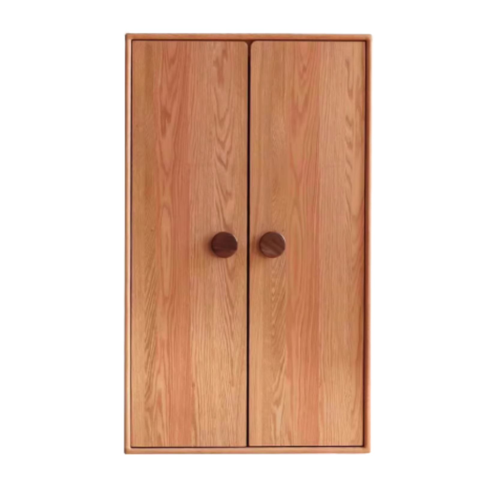29.5x22.4x50.2 inch / 75x57x127.5 сm / Natural Wood Color / Short wardrobe