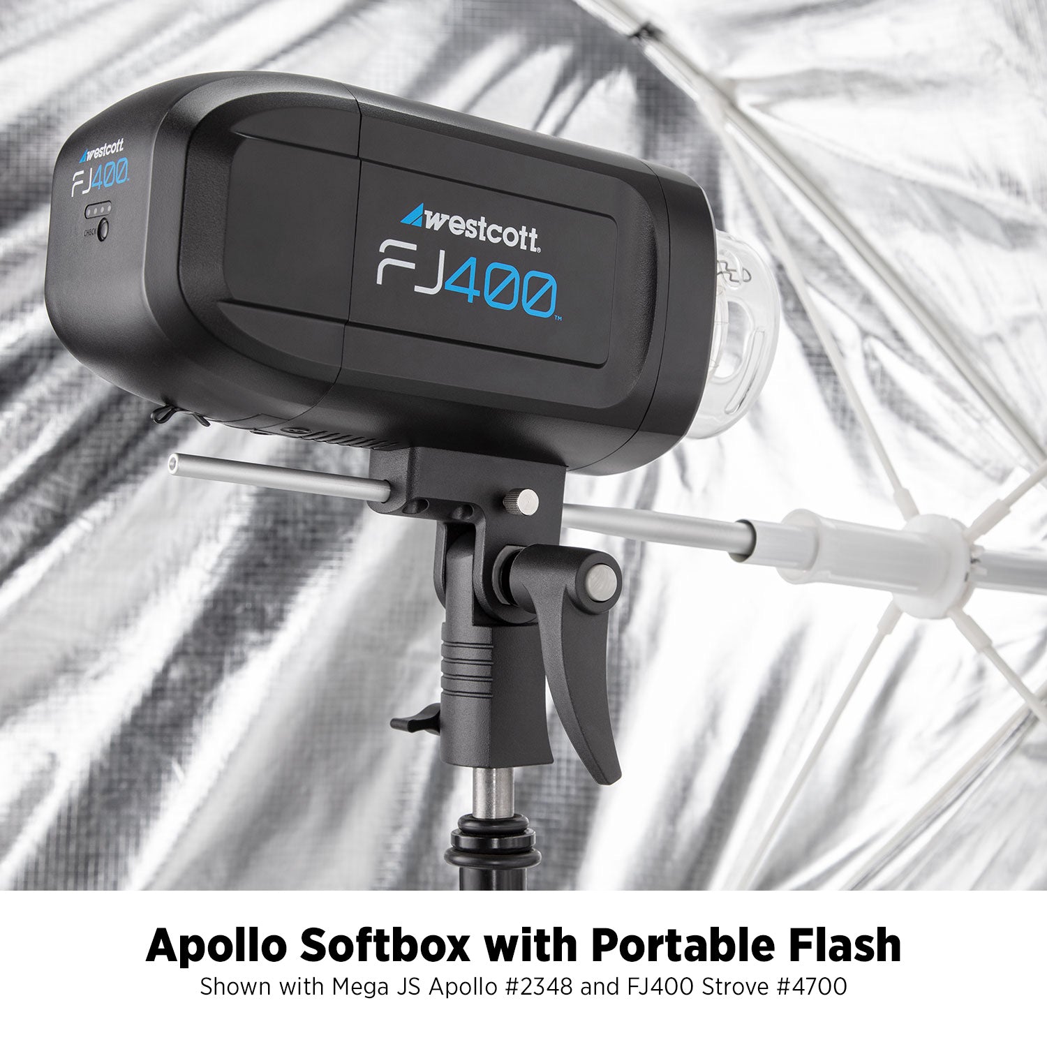 Professional Mega JS Apollo Softbox Lighting Kit (50W) - Perfect for Photography, Videography, and Studio Lighting