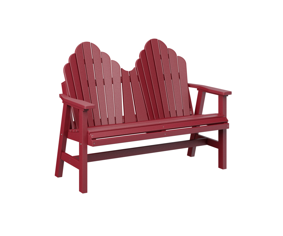 Berlin Gardens Cozi Back Loveseat - Outdoor Patio Furniture Set with Cushions, Weather-Resistant & Comfortable for Garden, Deck, Poolside Relaxation