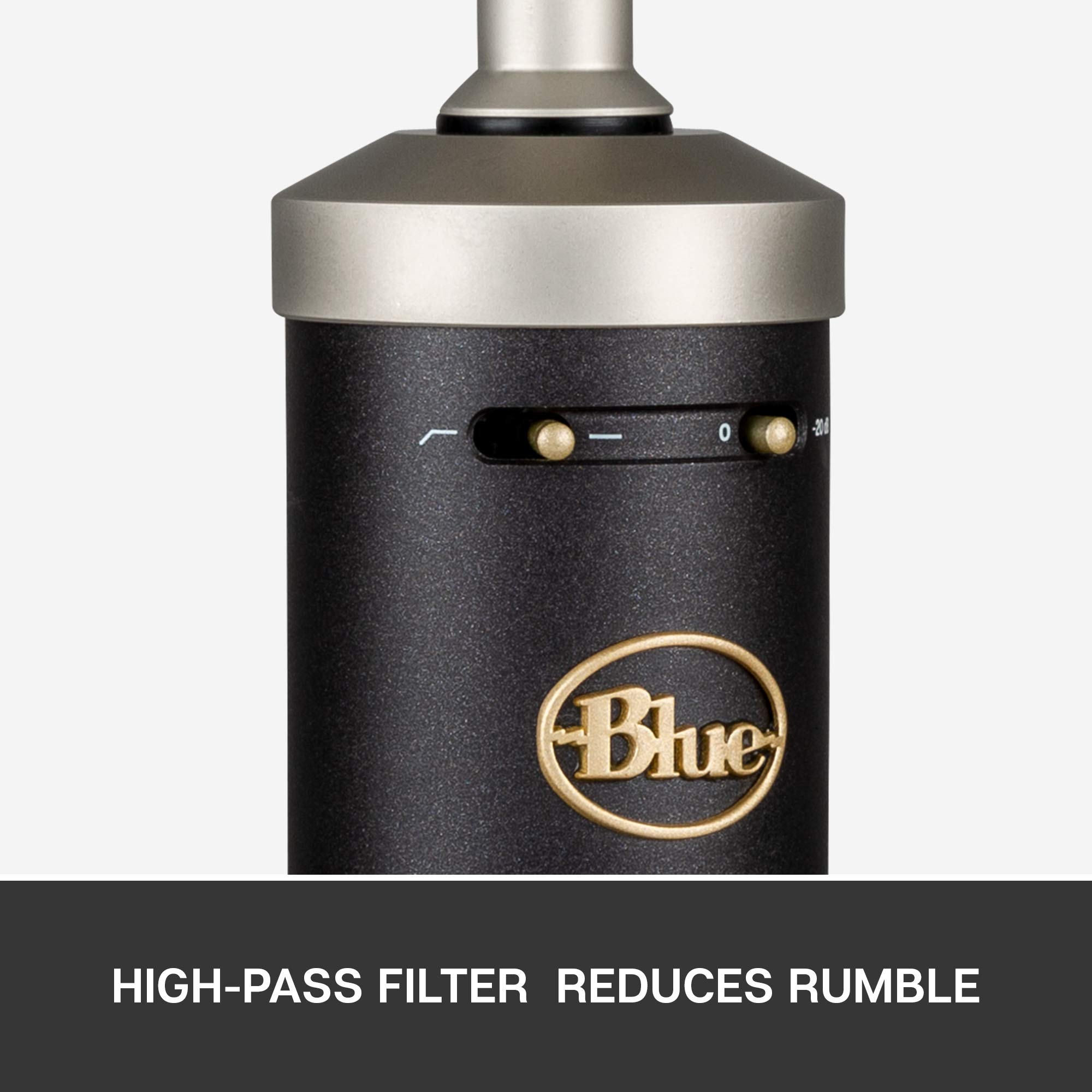 Blue Baby Bottle SL Large-Diaphragm Condenser Microphone - Professional Studio Recording Mic for Vocals, Podcasting & Music Production (Renewed) - Perfect for Home Studios & Voiceovers
