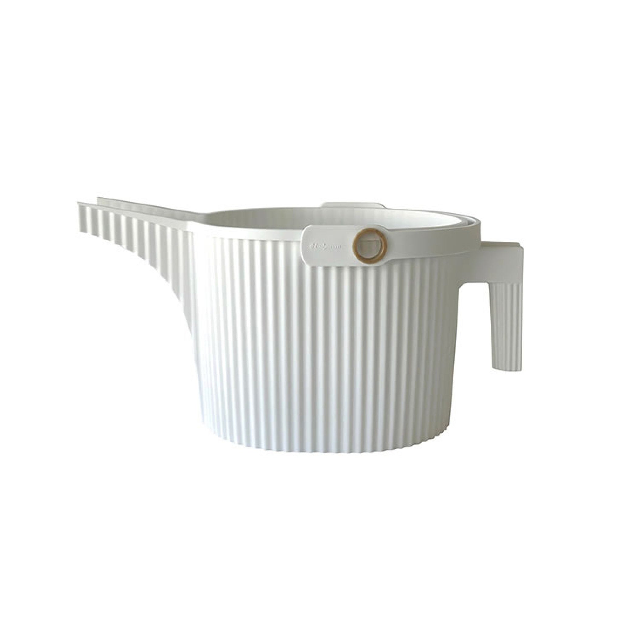HACHIMAN KASEI 5L Large White Garden Beetle Watering Can - Perfect for Indoor Plants, Outdoor Flowers & Gardening Enthusiasts